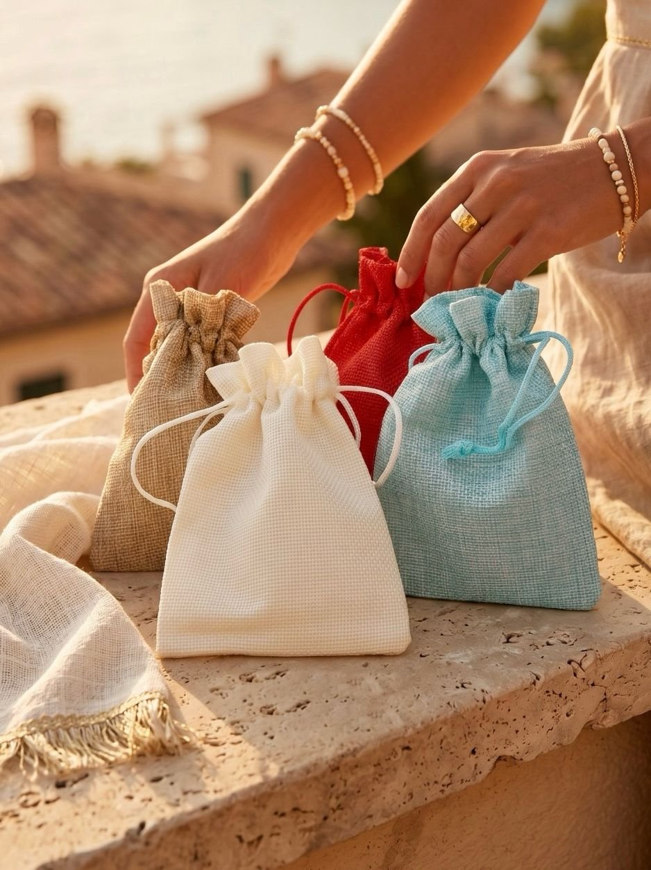 Emballages pochons pour bijoux EMILY